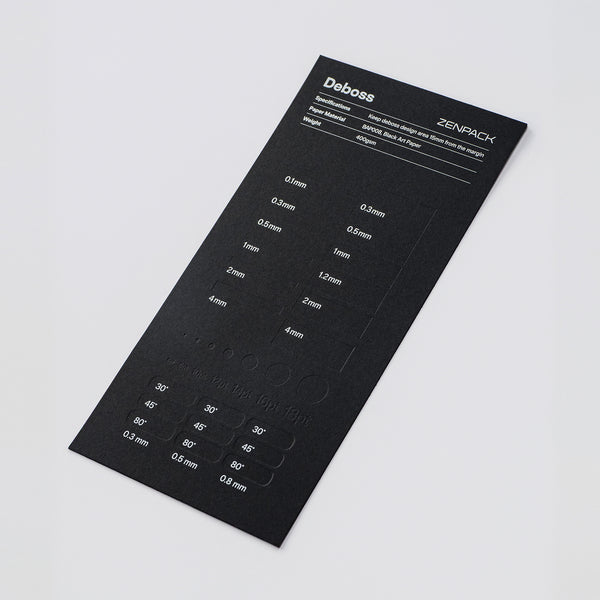 Deboss - Black