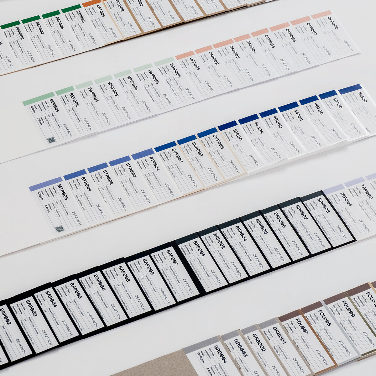 Material Swatch Kit – Zenpack Packaging
