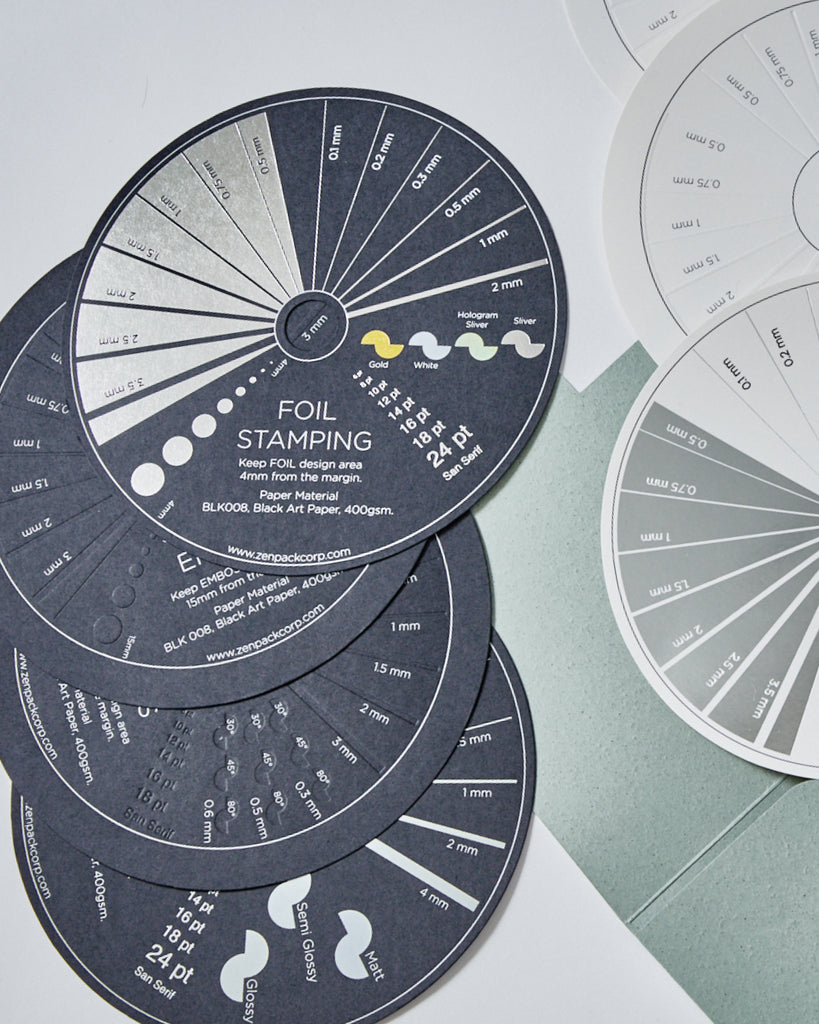 Swatch 専用 8本セット Material Swatch Kit – Zenpack Packaging